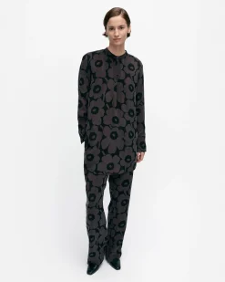 Marimekko Paidat Ja Tunikat>Hurmaava Unikko Kupropaita
