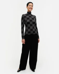 Marimekko Paidat Ja Tunikat>Ju00E4Ku00E4Lu00E4 Kukko Ja Kana Poolopaita
