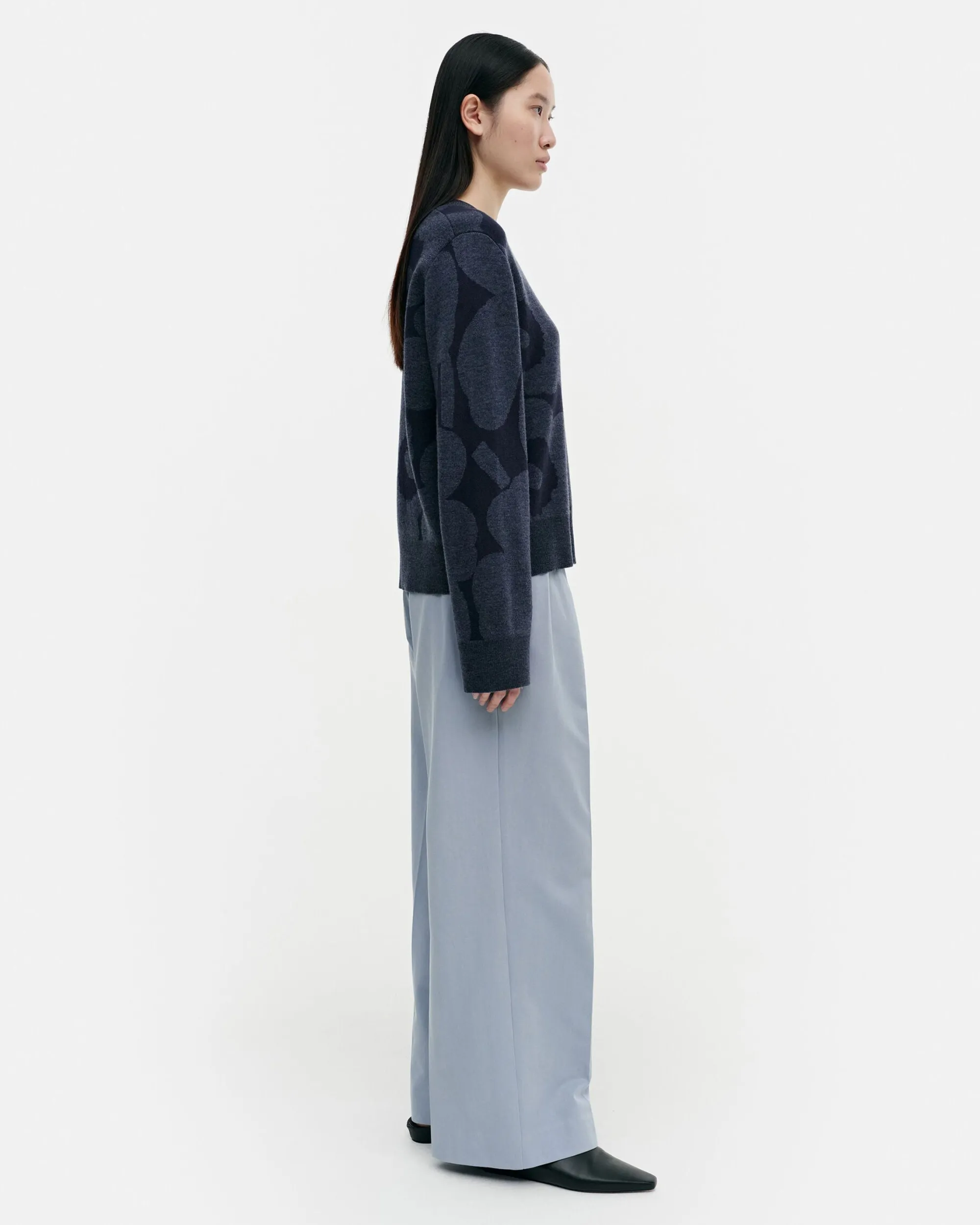 Marimekko Neuleet>Kalotti Unikko Villaneulepusero