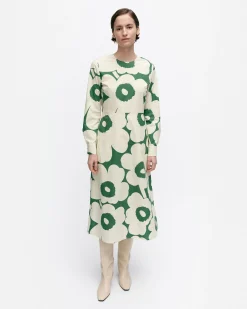 Marimekko Mekot>Katse Unikko Puuvillapopliinimekko