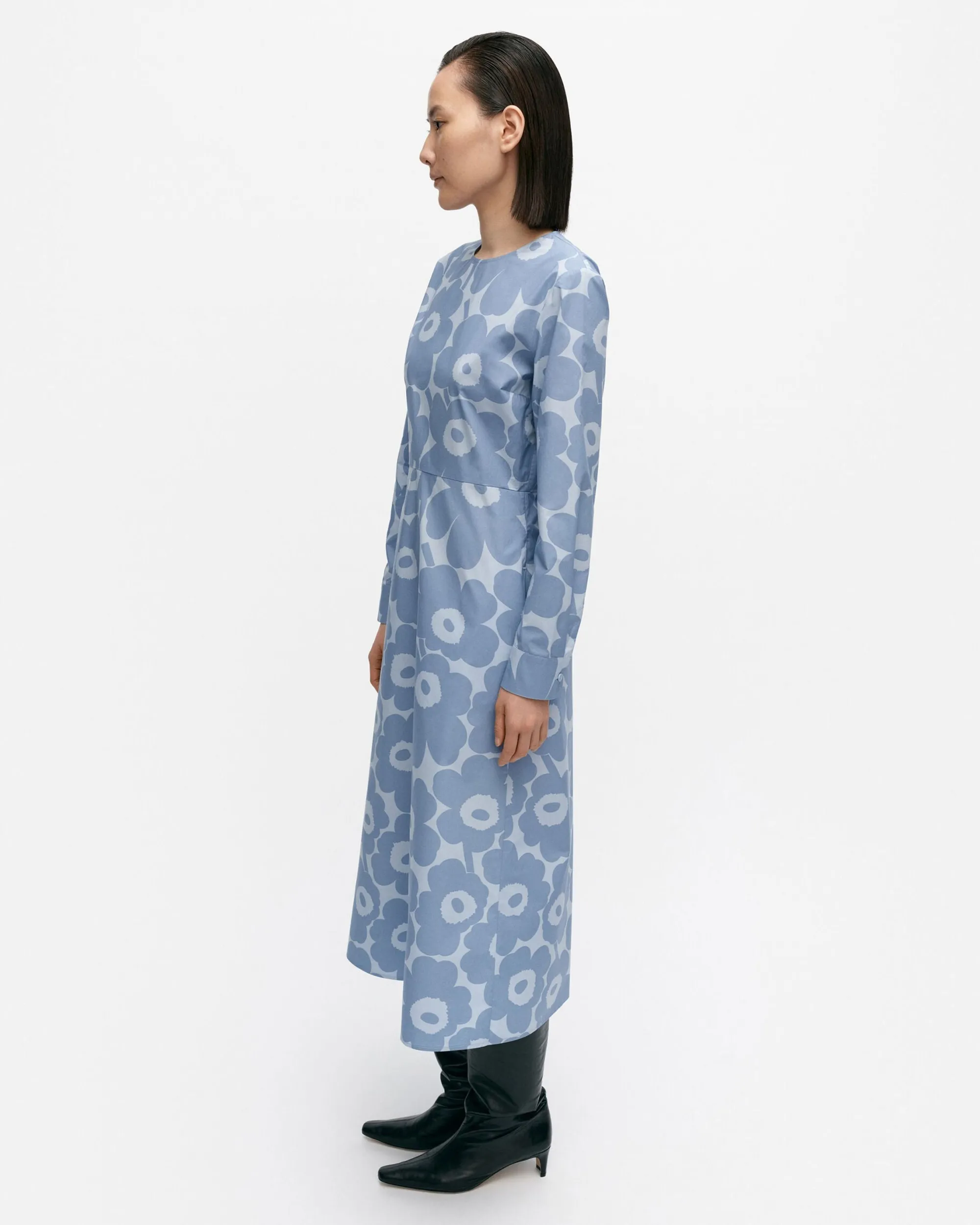 Marimekko Mekot>Katse Unikko Puuvillapopliinimekko