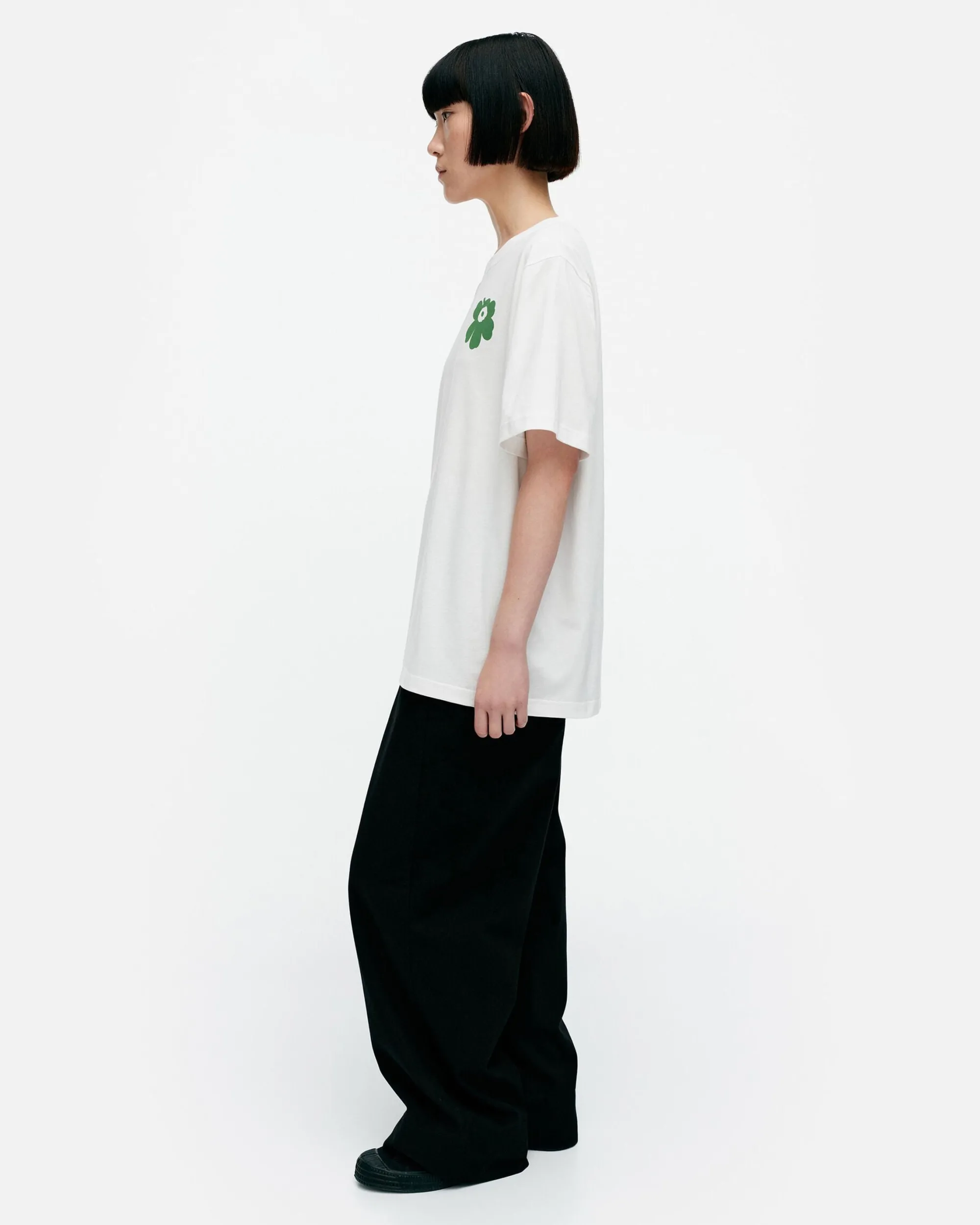 Marimekko Unisex>Kioski Embla Unikko Placement T-Paita
