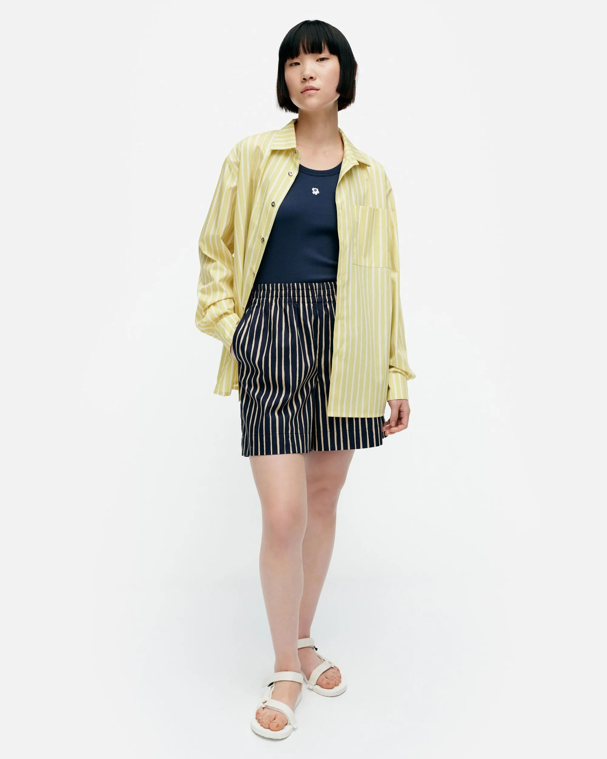 Marimekko Unisex>Kioski Jokapoika Puuvillapaita