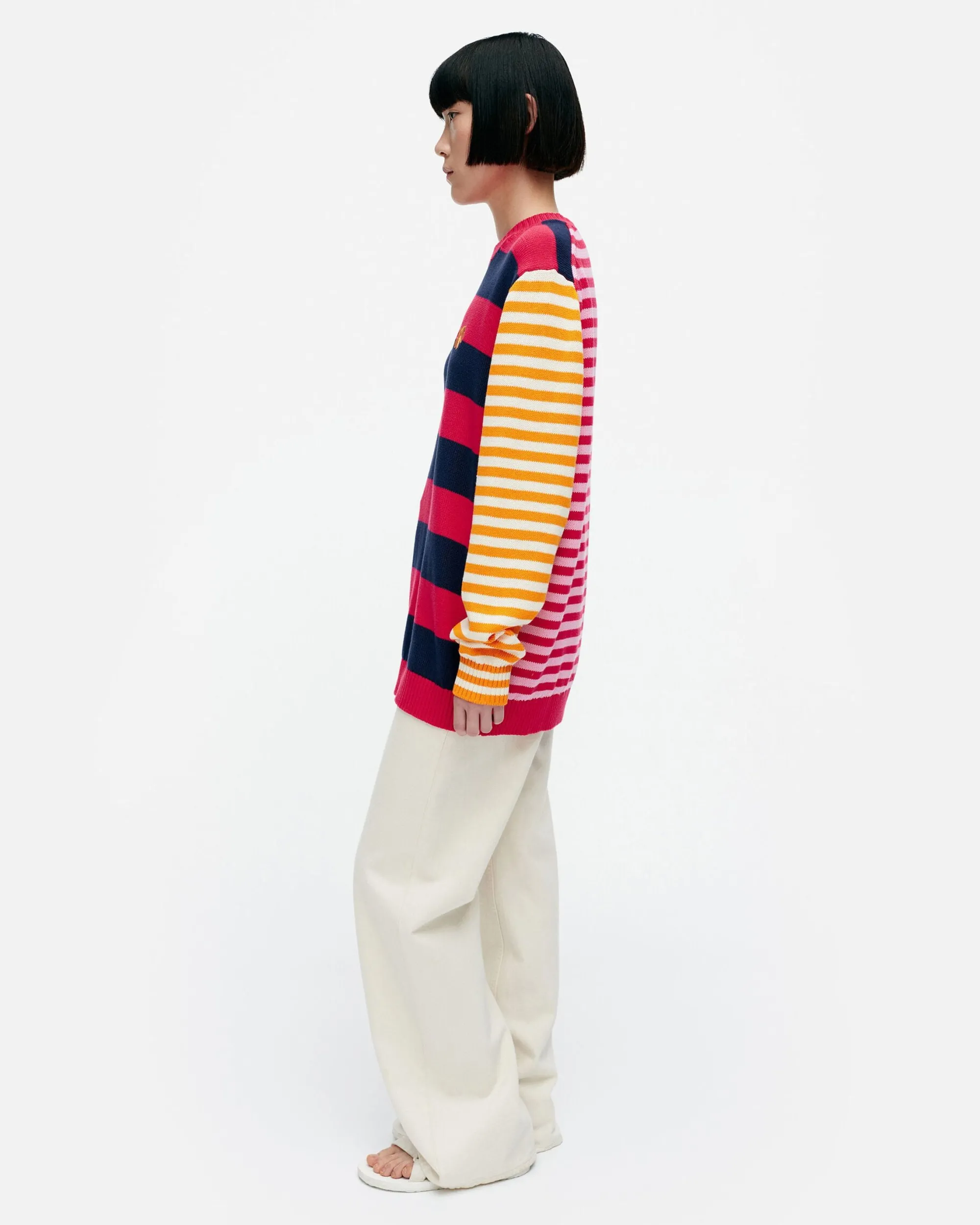 Marimekko Neuleet>Kioski Kesu00E4Koju Maalis Patja Puuvillaneulepaita