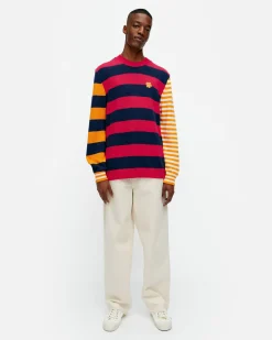 Marimekko Unisex>Kioski Kesu00E4Koju Maalis Patja Puuvillaneulepaita