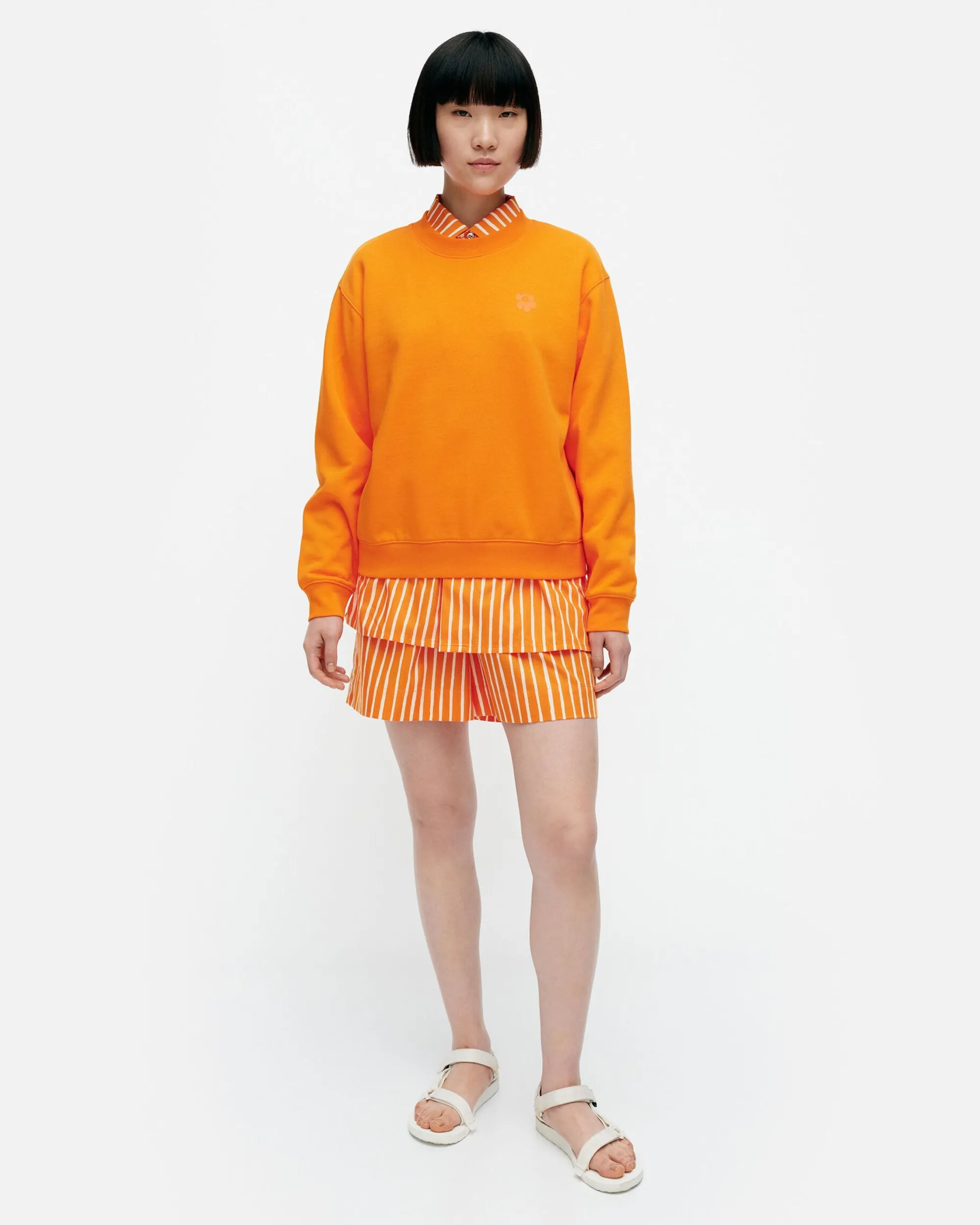 Marimekko Paidat Ja Tunikat>Kioski Leiot Unikko Placement Collegepaita
