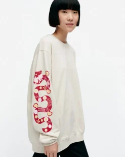 Marimekko Unisex>Kioski Loisto Jalo Placement Collegepaita