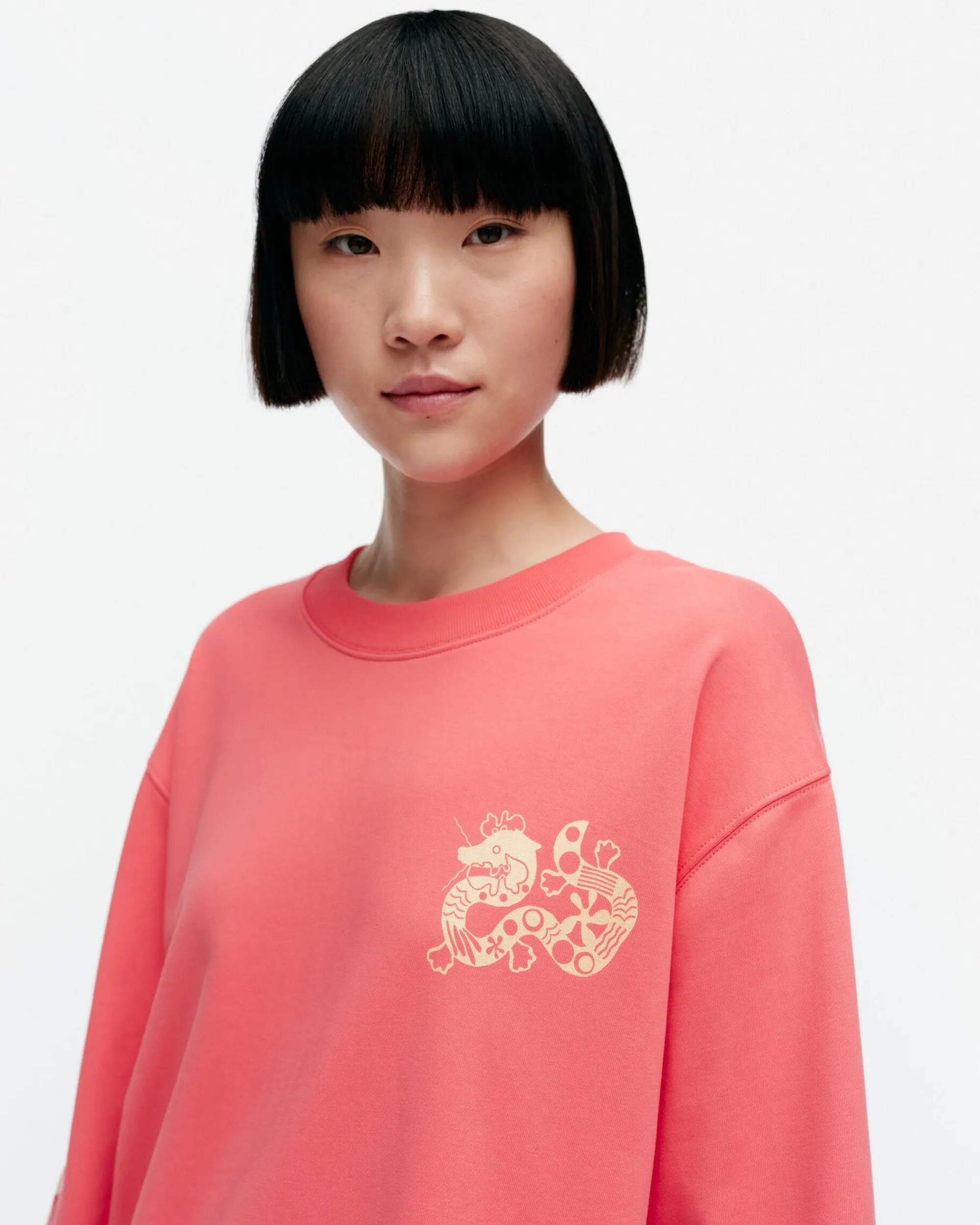 Marimekko Unisex>Kioski Loisto Jalo Placement Collegepaita
