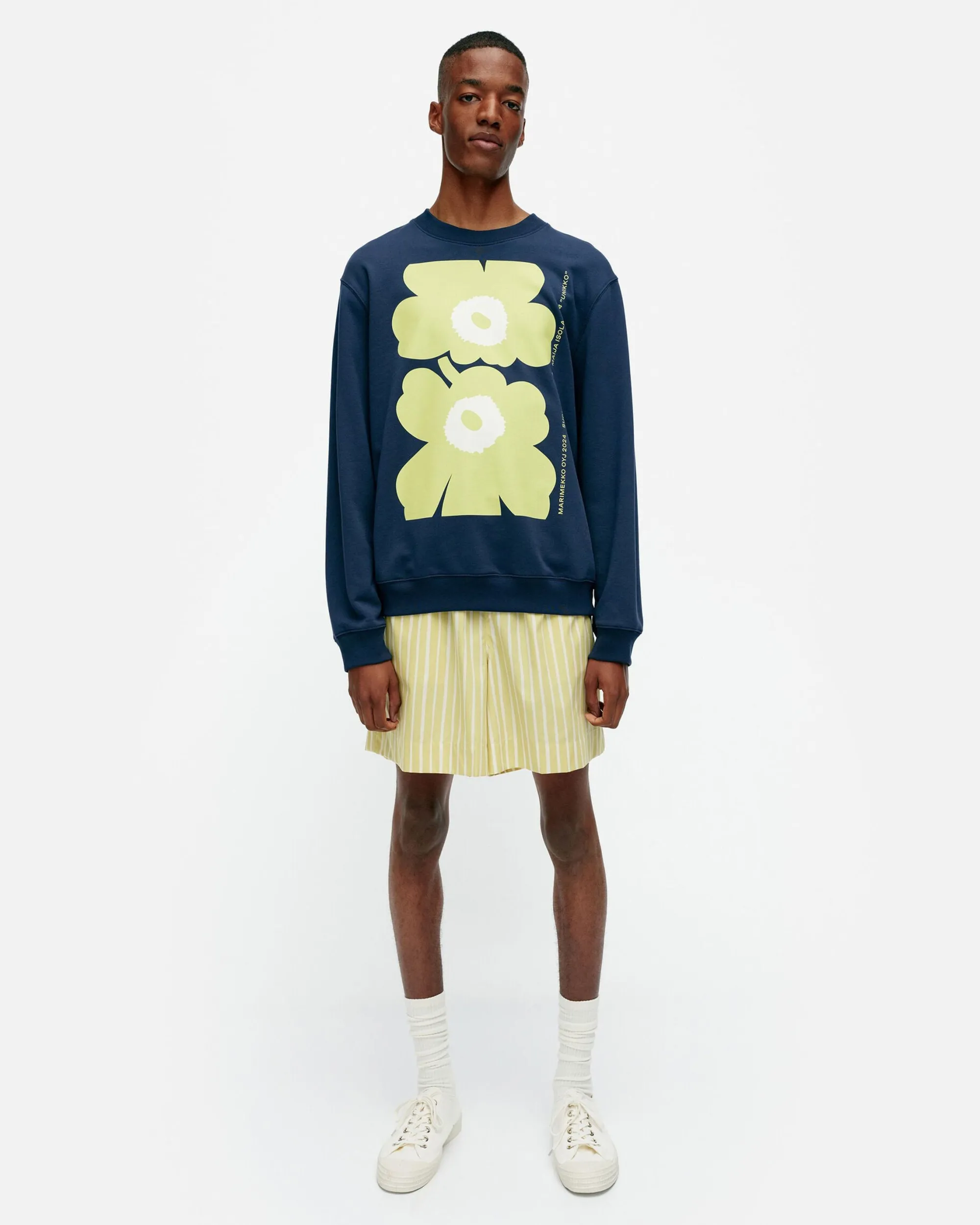 Marimekko Unisex>Kioski Loisto Unikko Placement Collegepaita