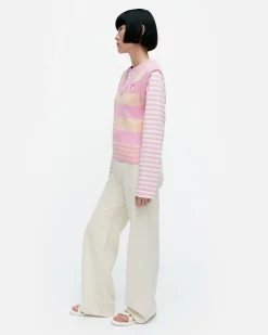 Marimekko Neuleet>Kioski Siete Maalis Patja Puuvillaneulepaita