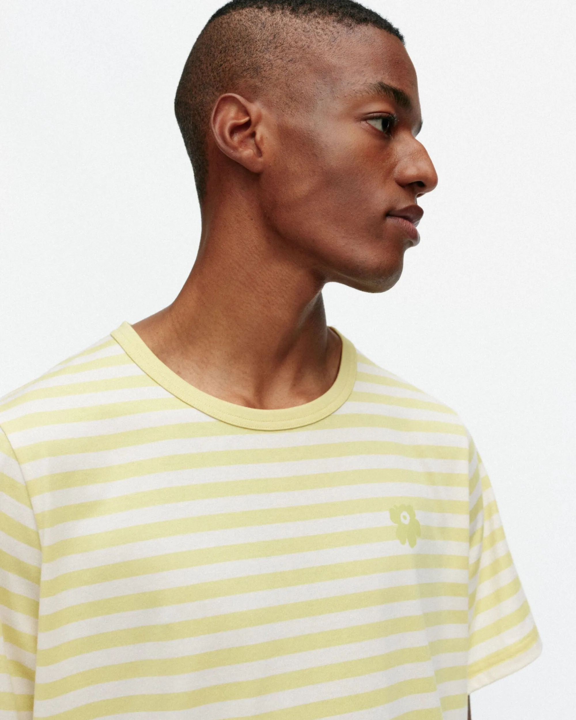 Marimekko Unisex>Kioski Tasaraita Men Shortsleeve T-Paita