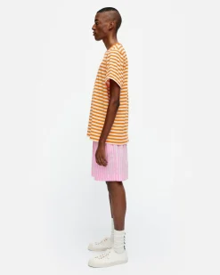 Marimekko Unisex>Kioski Tasaraita Men Shortsleeve T-Paita