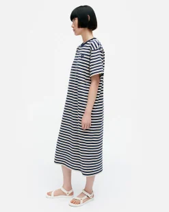 Marimekko Mekot>Kioski Tasaraita Oversized Trikoomekko