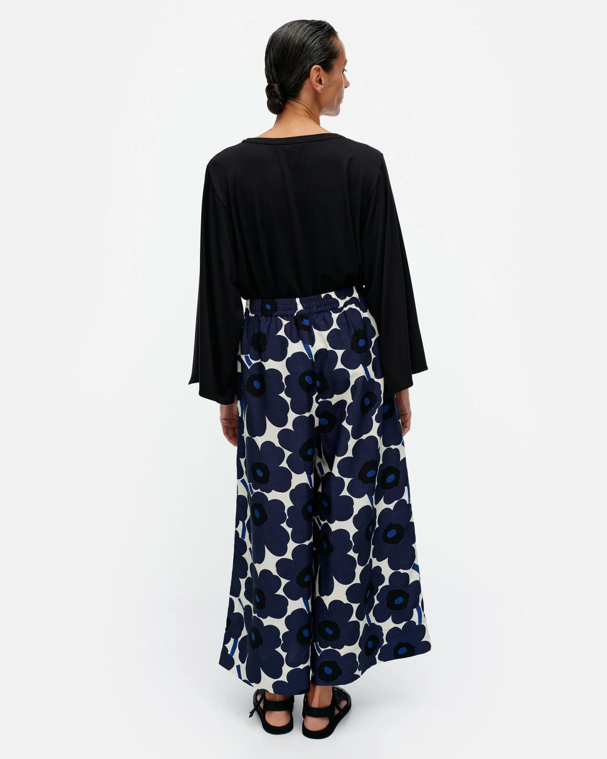 Marimekko Housut>Kuvio Unikko Kuprosekoitehousut