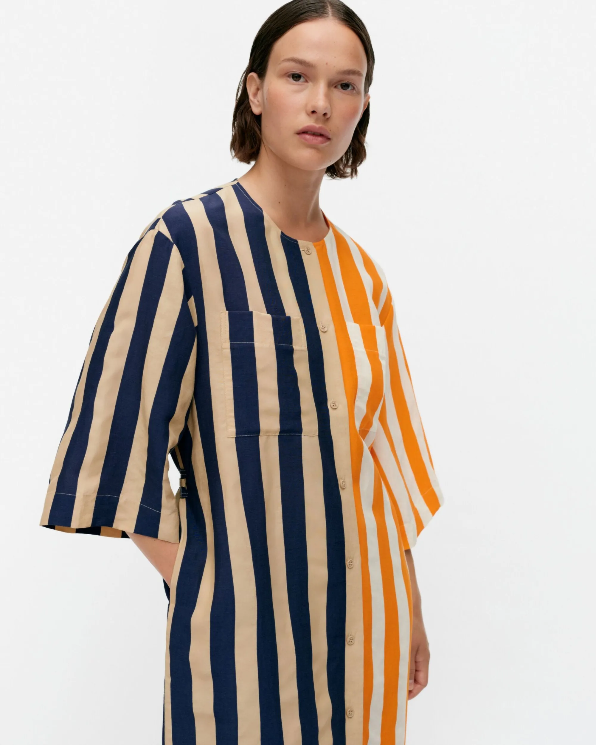 Marimekko Mekot>Markkinat Merirosvo Kuprosekoitemekko