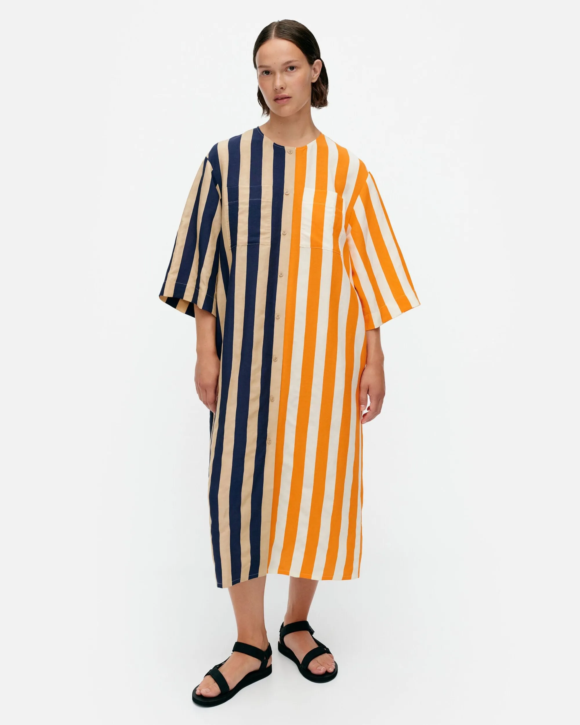 Marimekko Mekot>Markkinat Merirosvo Kuprosekoitemekko