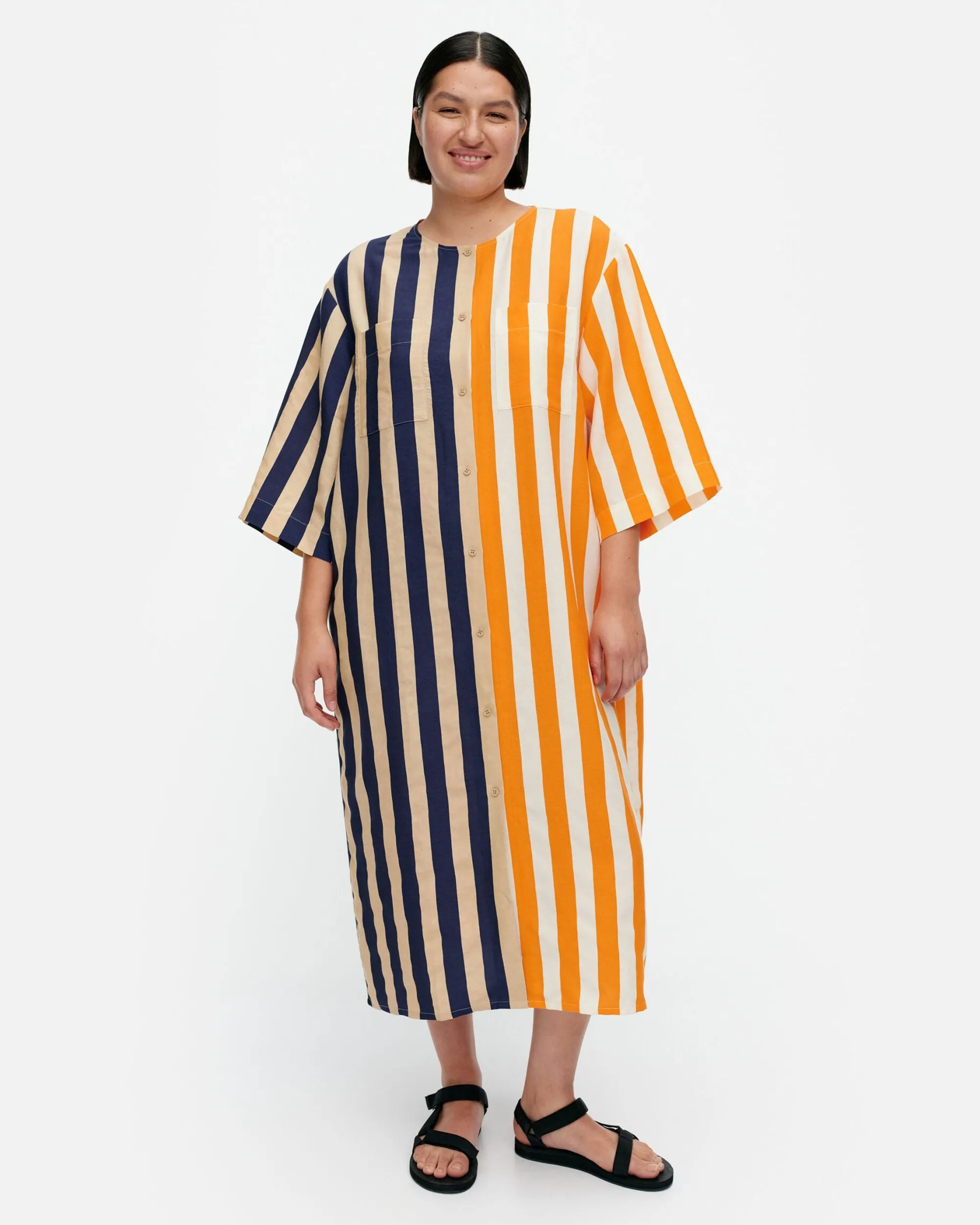 Marimekko Mekot>Markkinat Merirosvo Kuprosekoitemekko