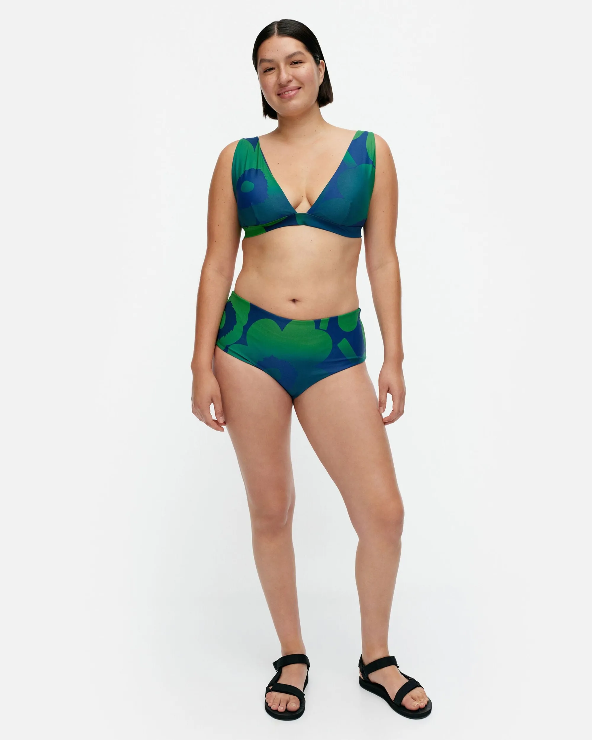 Marimekko Uima-Asut>Mearta Unikko Bikinin Ylu00E4Osa