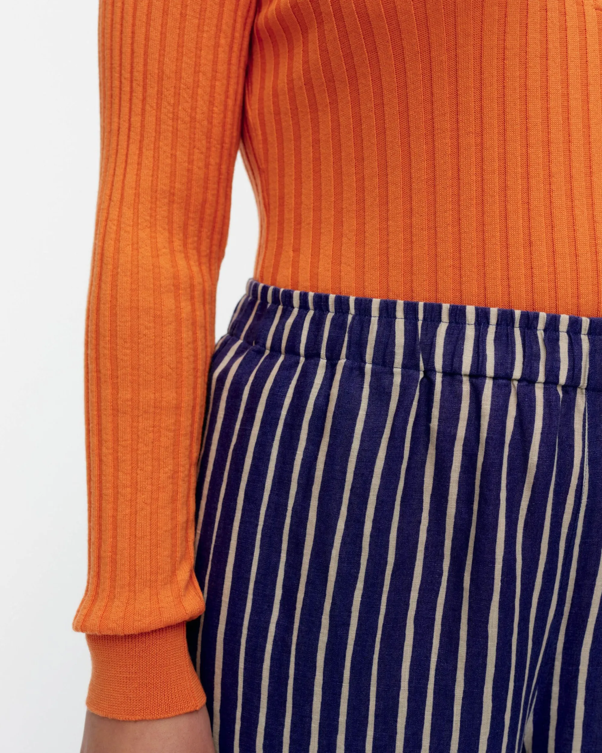 Marimekko Housut>Merivirta Piccolo Pellavahousut