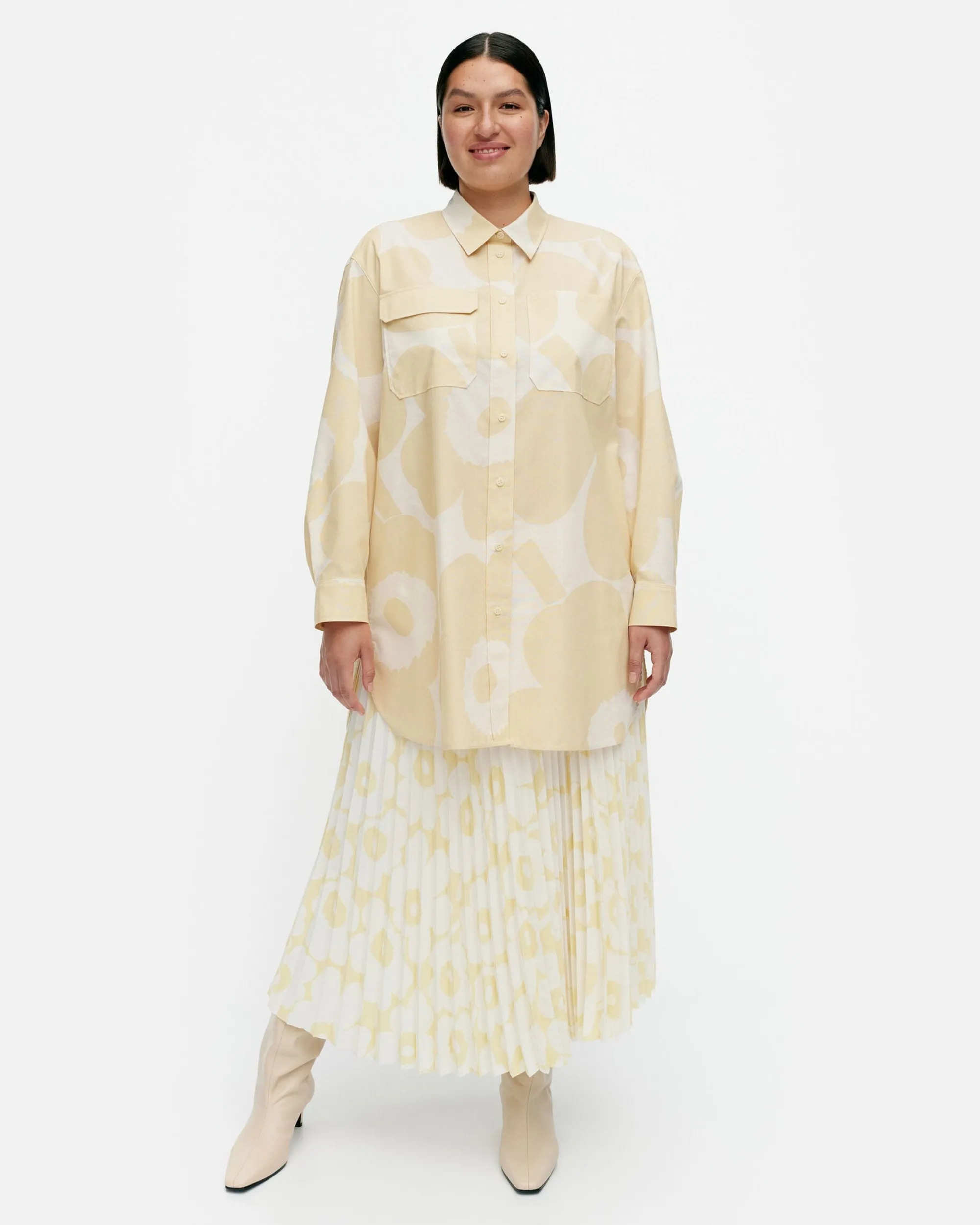 Marimekko Paidat Ja Tunikat>Mystiikka Unikko Puuvillapaita
