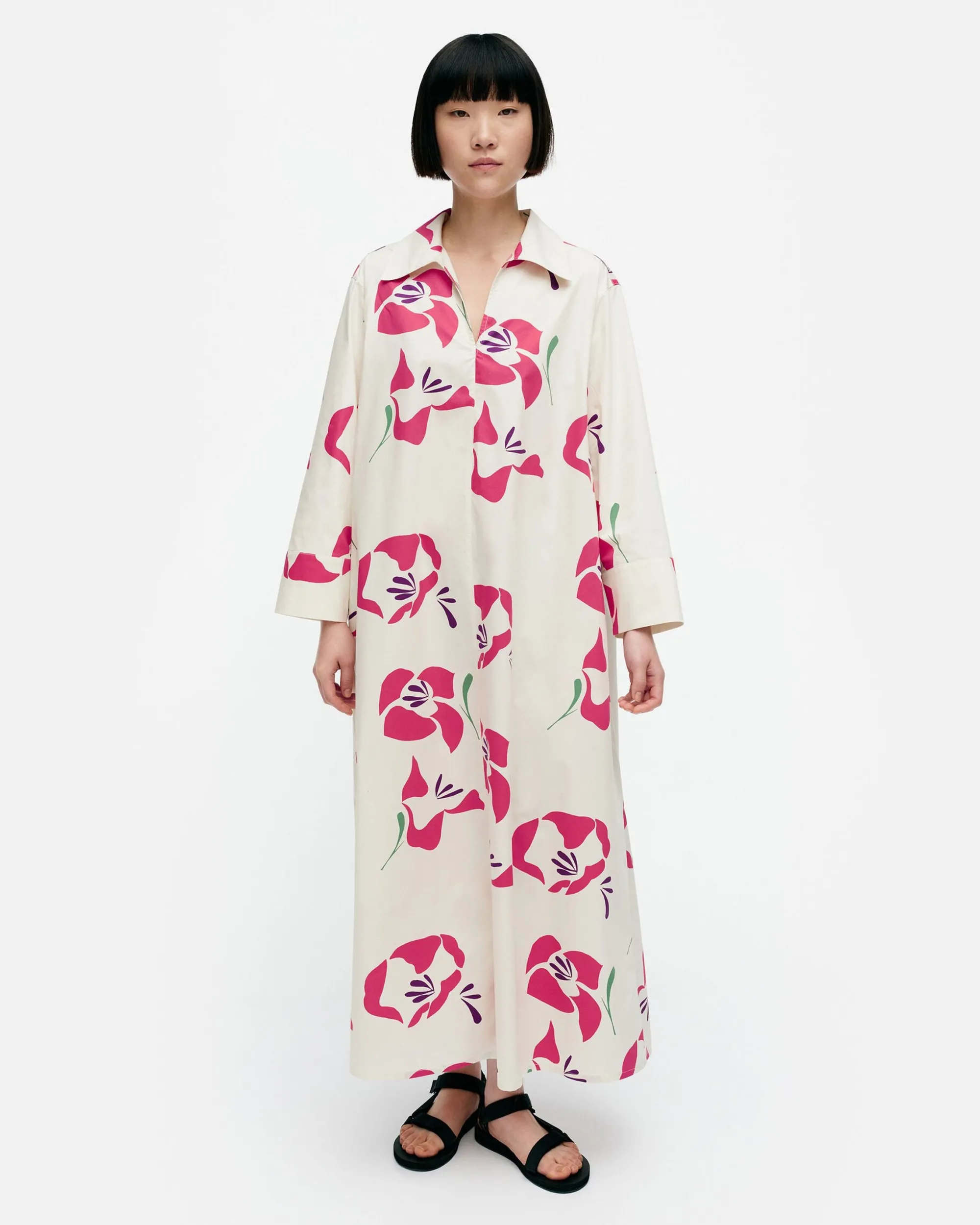 Marimekko Mekot>Perenna Helakka Puuvillapopliinimekko