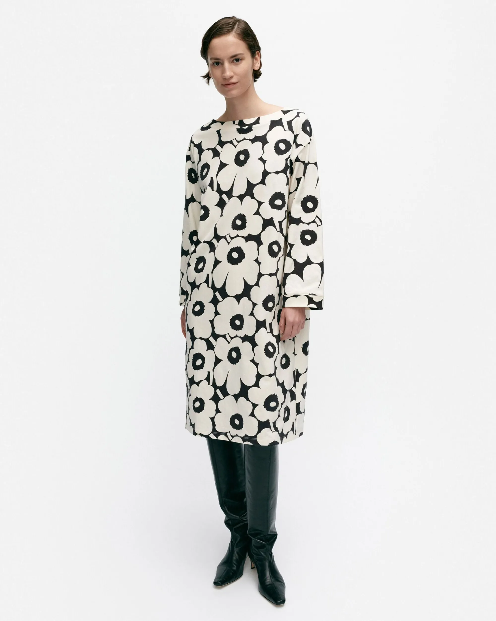 Marimekko Mekot>Piata Unikko Trikoomekko