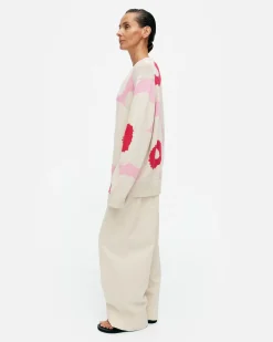 Marimekko Paidat Ja Tunikat>Pu00E4Ivu00E4 Unikko Puuvillaneulepusero