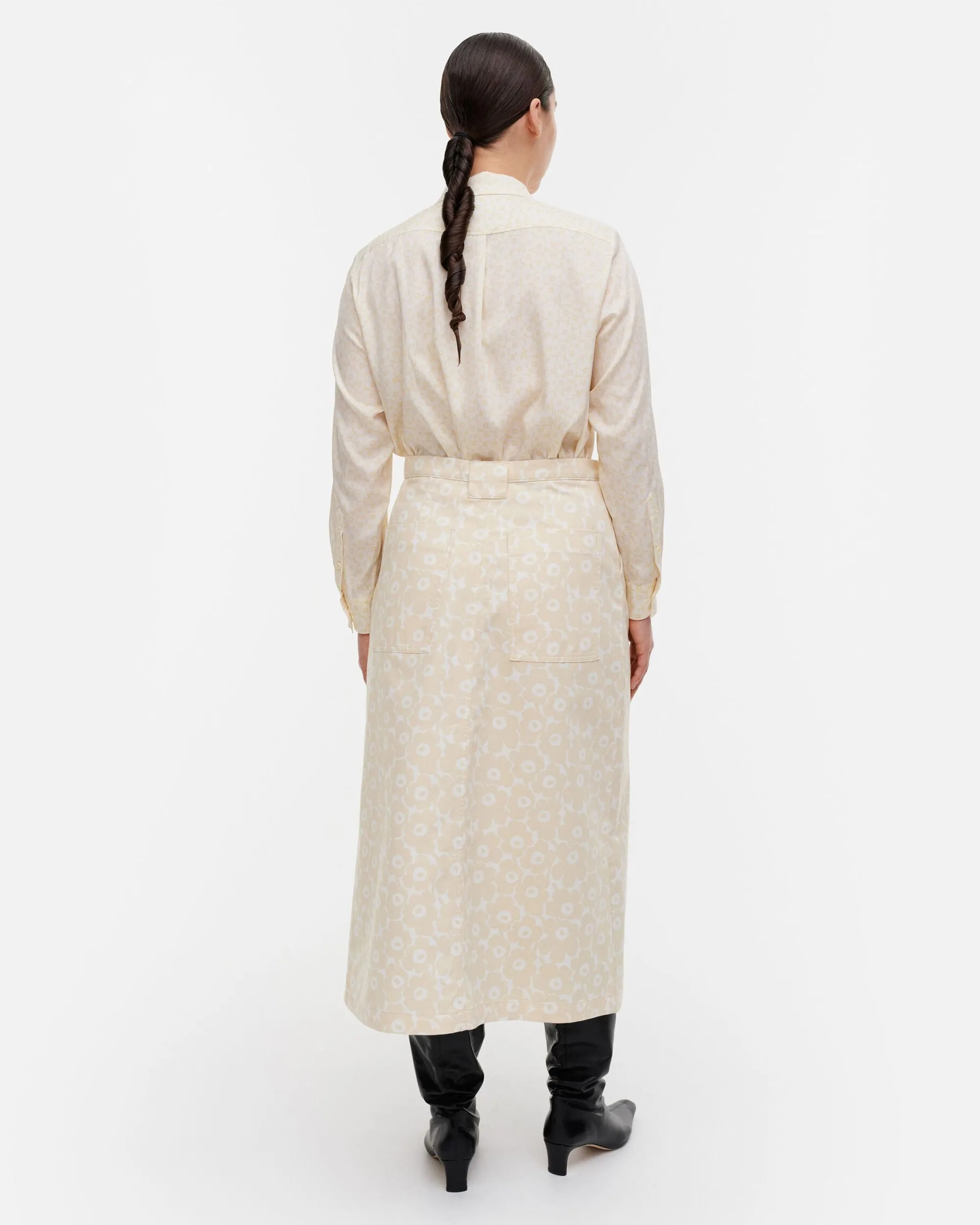 Marimekko Hameet>Puoli Unikko Puuvillahame