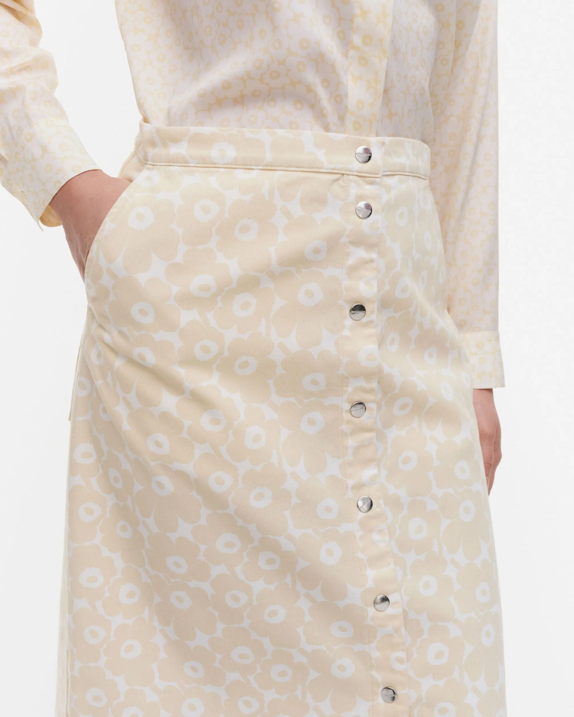 Marimekko Hameet>Puoli Unikko Puuvillahame