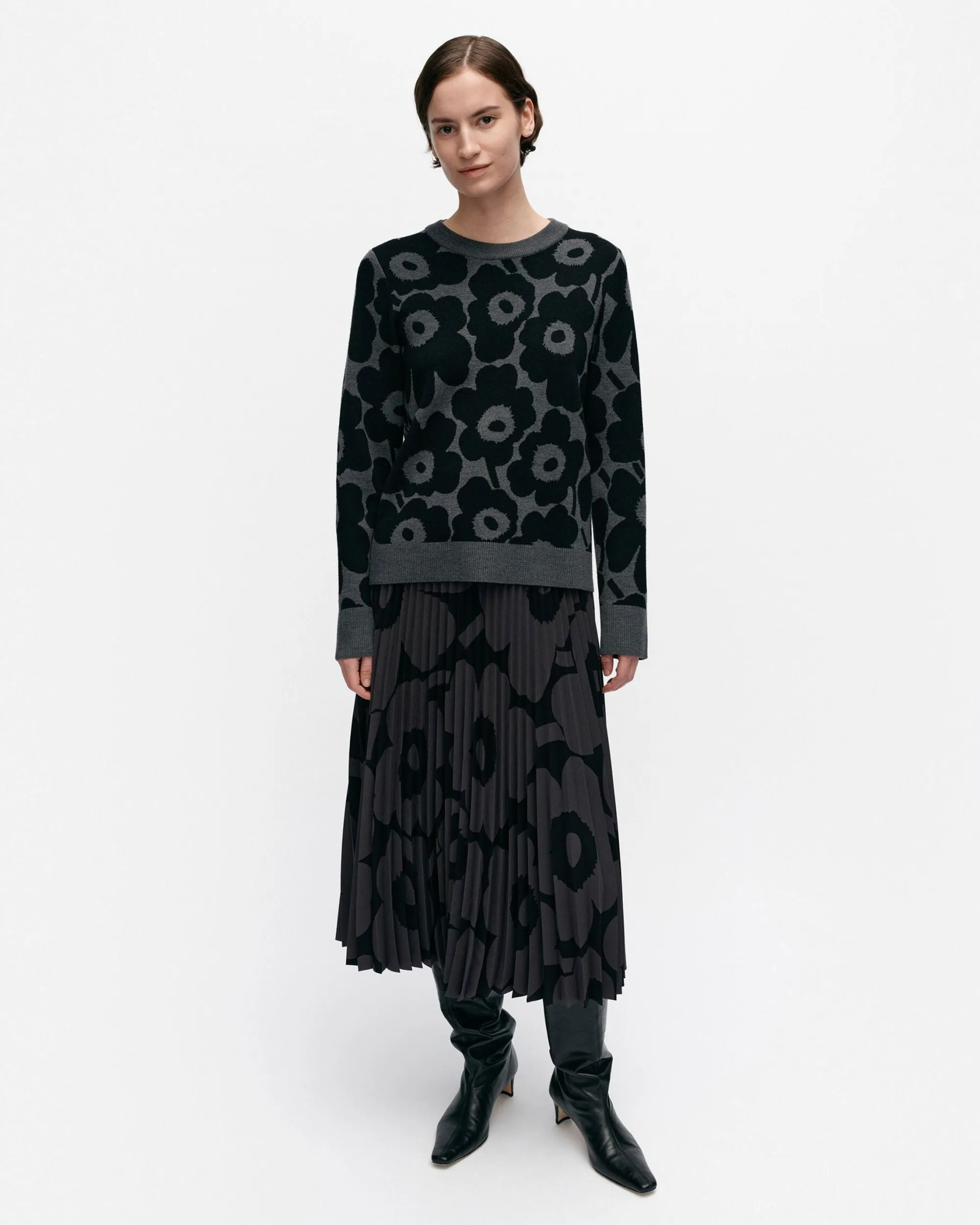 Marimekko Neuleet>Tahti Unikko Villaneulepusero