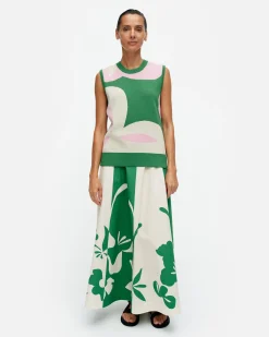 Marimekko Neuleet>Vesikko Poiminto Puuvillaneuleliivi
